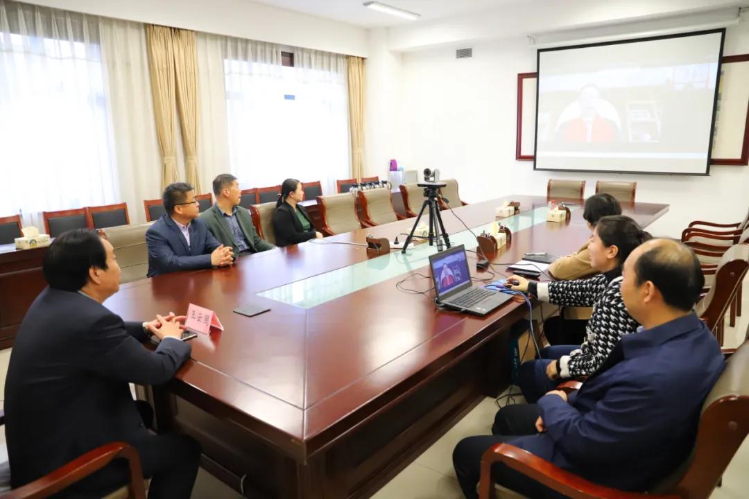 山东省暨济南市侨务部门举办海外侨胞迎新春视频团拜会